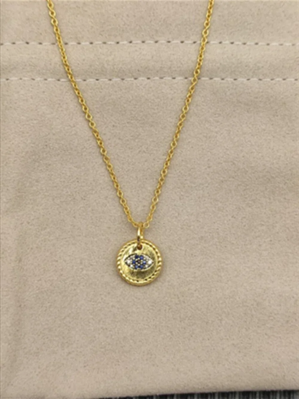 David Yaman Evil Eye Necklace - Picture 4 of 4